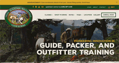 Desktop Screenshot of guideschoolmontana.com